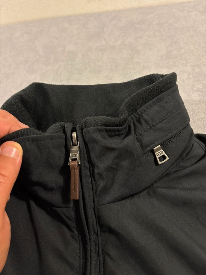 Veste mi-saison Y2K Ralph Lauren Noir logo brodé rouge Taille S - photo numéro 5