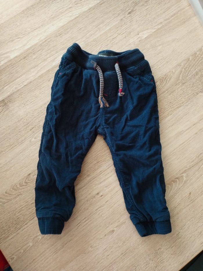 Pantalon chaud jogging velours In extenso 18 mois