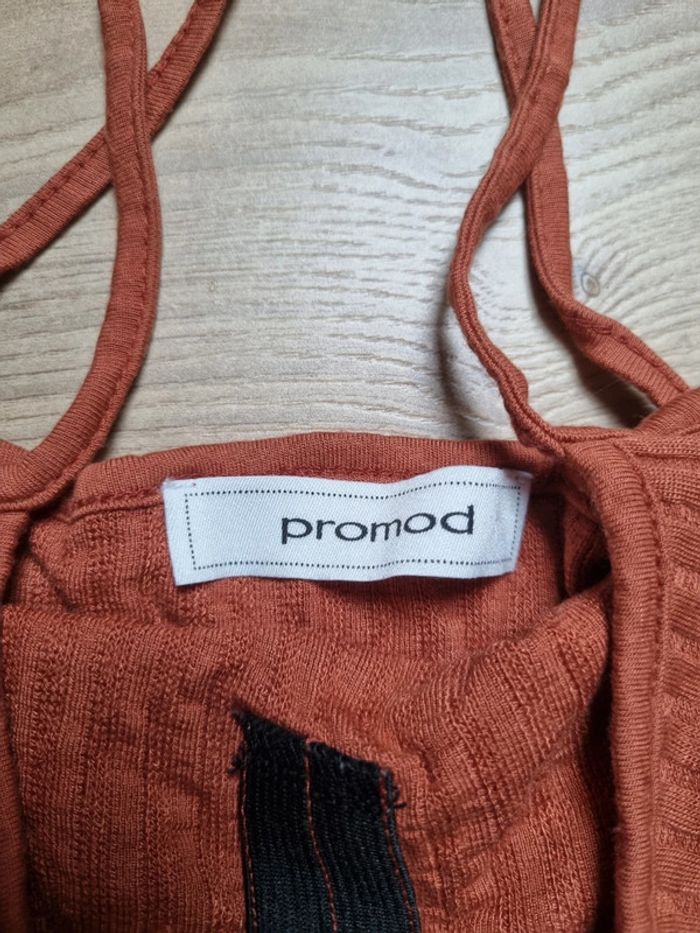 débardeur rose promod taille S - photo numéro 3