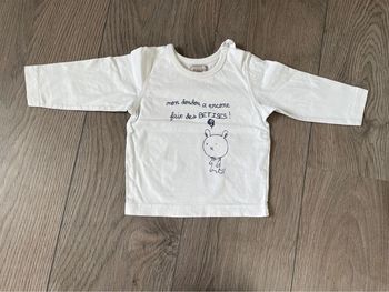 T shirt manche longue zgeneration 6 mois