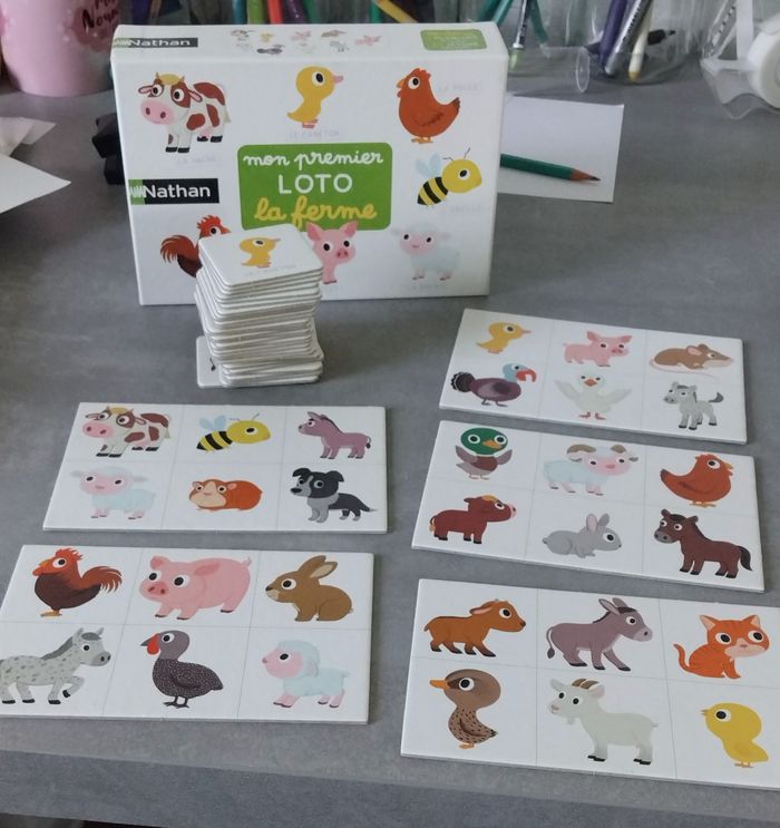 Loto animaux de la ferme - photo numéro 2