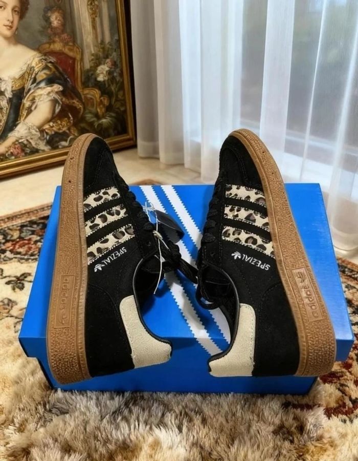 Adidas Handball Spezial Léopard Noir 44.5 - photo numéro 3