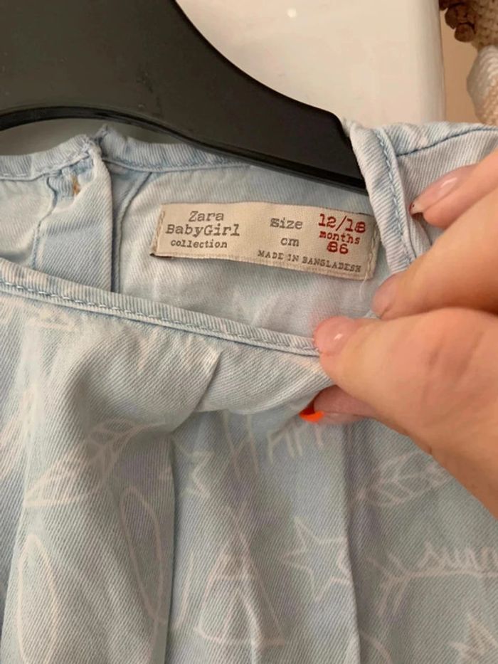 Robe/tunique- Zara 👧🏼 18 mois (86 cm) - photo numéro 4
