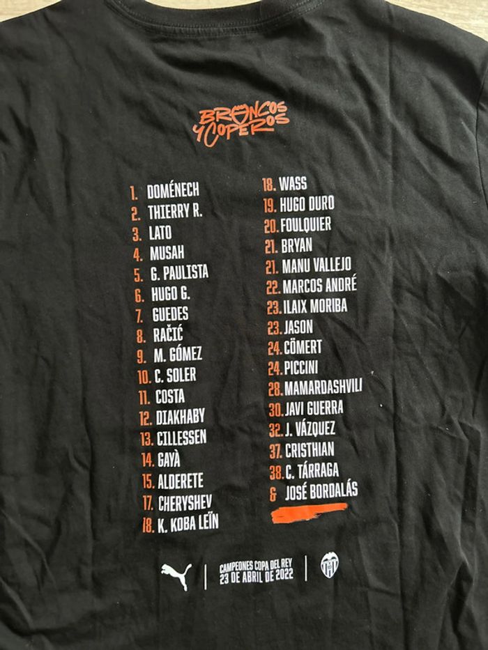 T-shirt fans, supporter football Puma Valencia C.F M - photo numéro 5