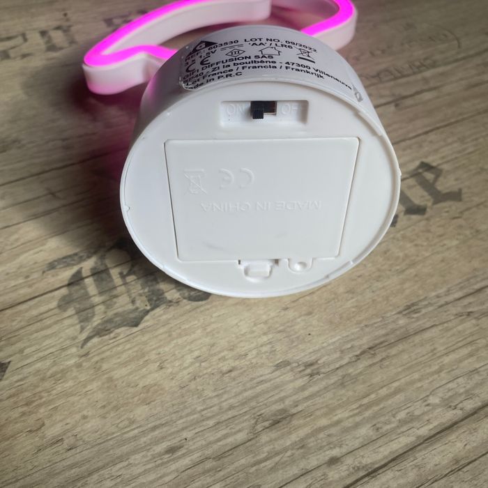 Lampe rose led Flament rose - photo numéro 3
