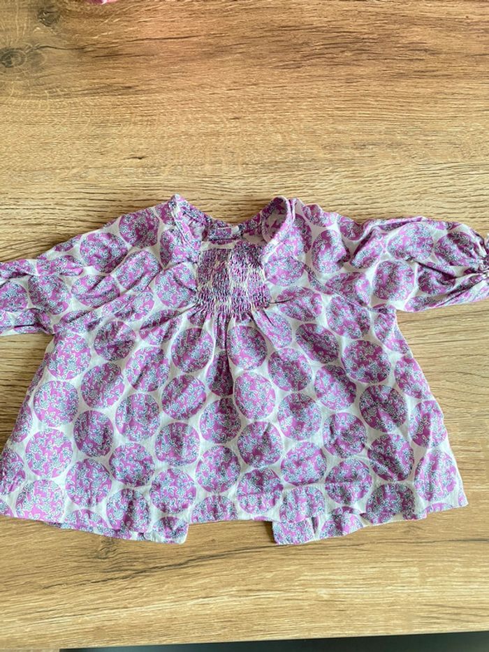 Blouse taille 1 mois