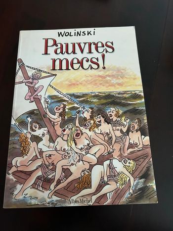 Livre pauvres mecs ! De wolinski