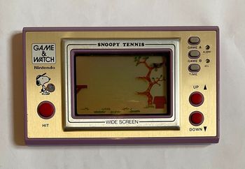 Console jeu Nintendo Game and Watch Snoopy Tennis vintage