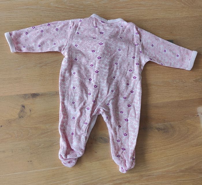 Pyjama rose taille naissance 50cm Hikaro - photo numéro 2