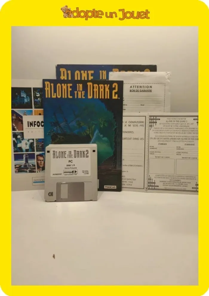 Jeu vidéo - PC - Bigbox – Alone in the dark 2 (Version disquettes) - photo numéro 2