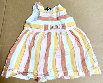 Robe à rayures sergent major 9 mois