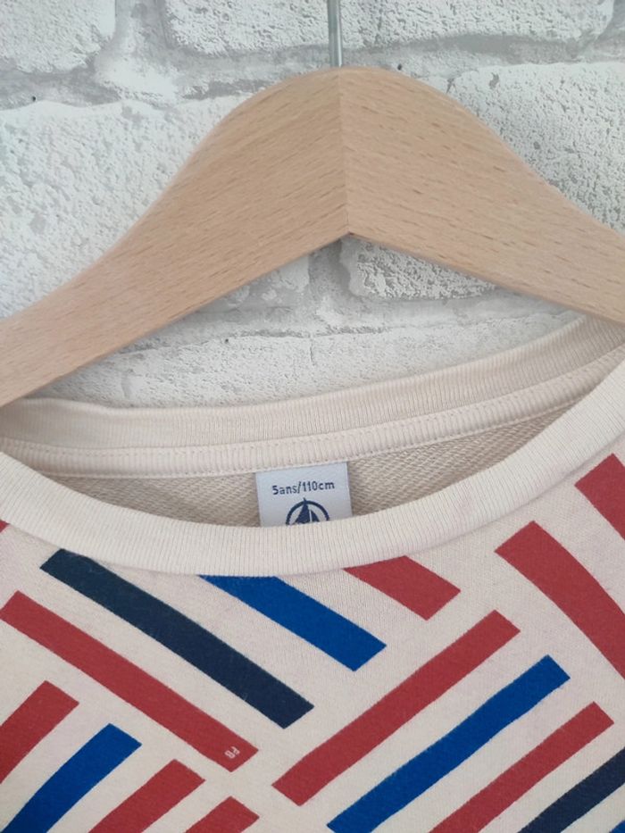 Robe Sweat Molleton Petit Bateau – 5 ans - photo numéro 4
