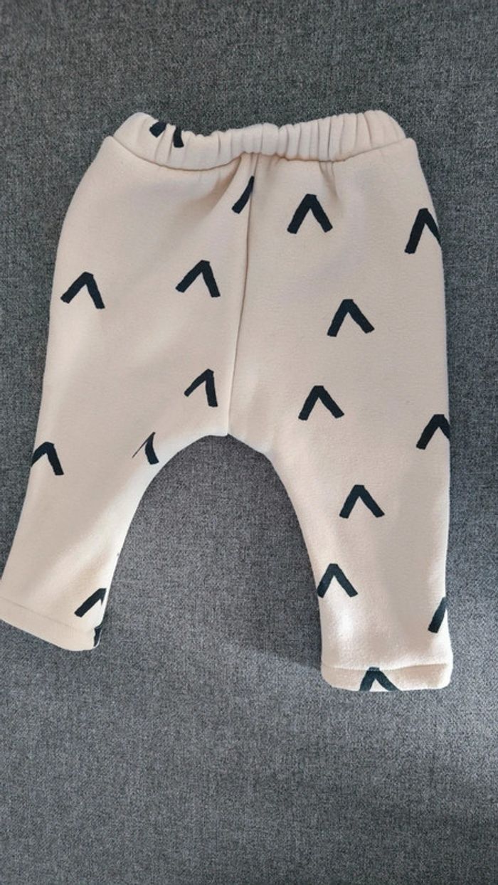 Lot de deux pantalons molletonnés - photo numéro 6