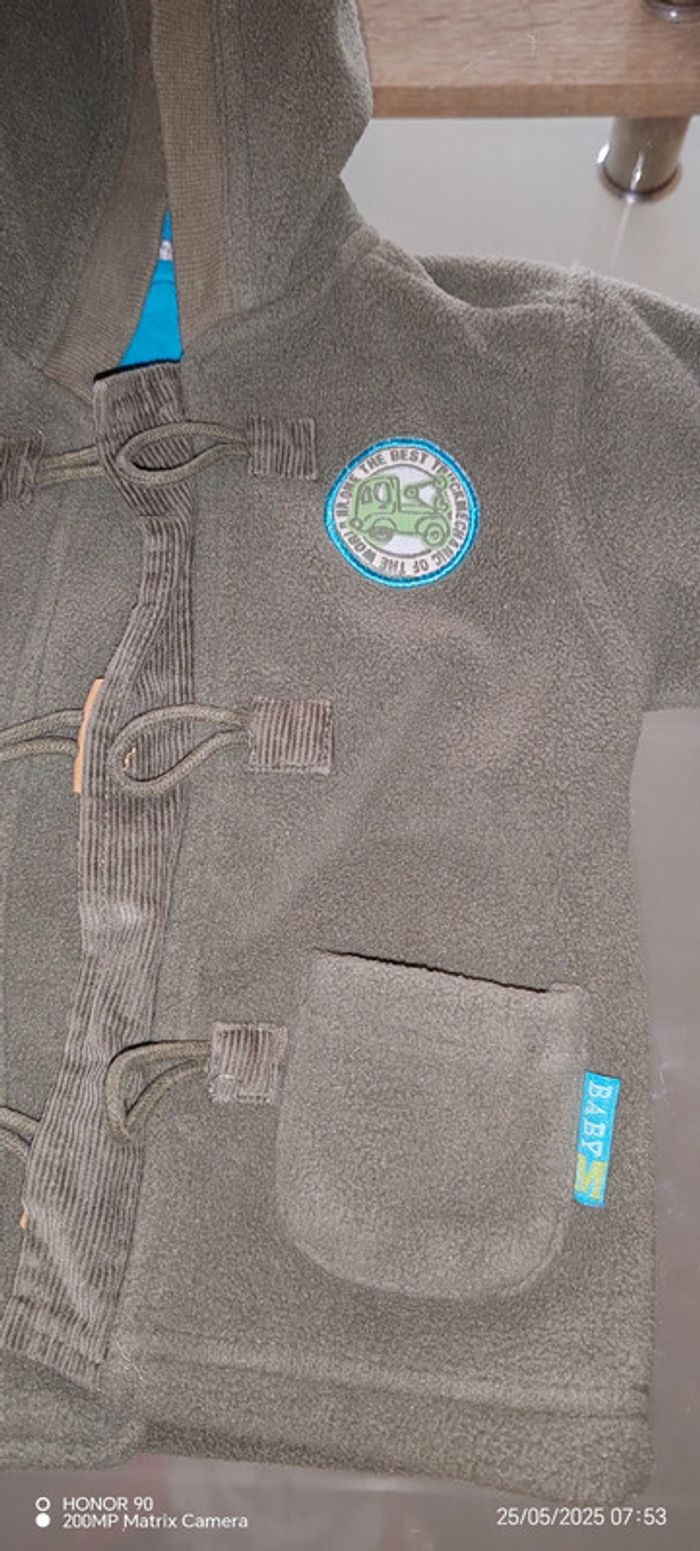 Manteau marron Taille 62 - photo numéro 3