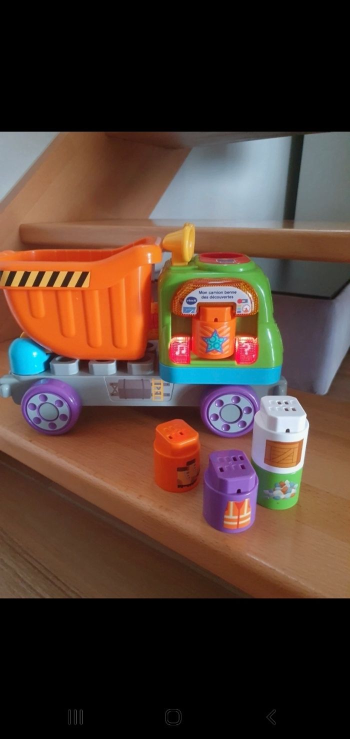 Camion benne des découvertes Vtech - photo numéro 2