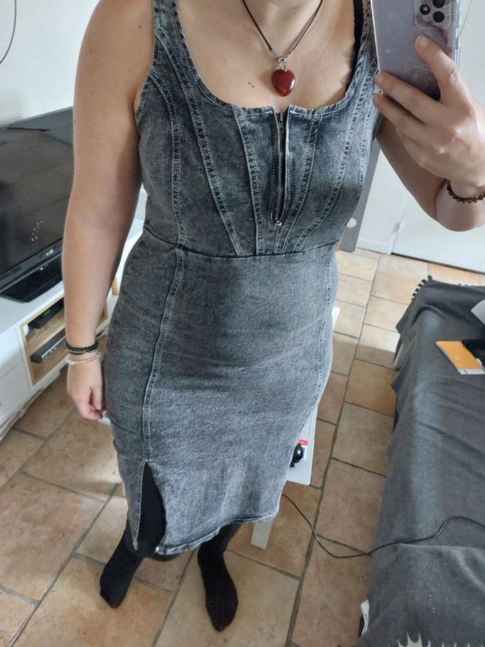 Robe en jean