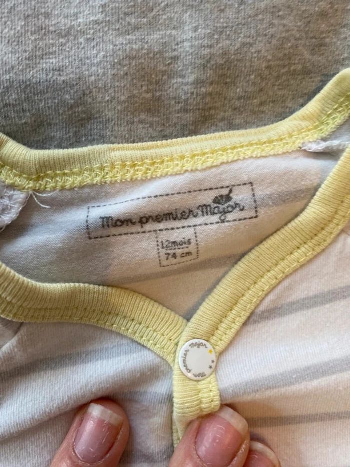 Lot de 3 pyjamas 12 mois - photo numéro 5