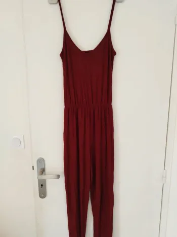 Combinaison bordeaux Boohoo taille 38