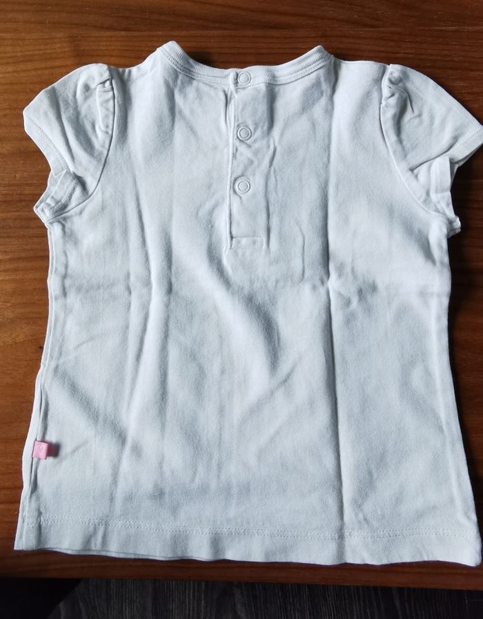 Lot Tee shirts manches courtes fille 24 mois - photo numéro 7
