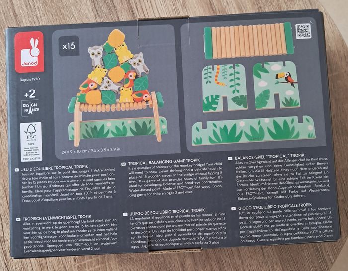 Jeu d'équilibre tropical tropik - photo numéro 2