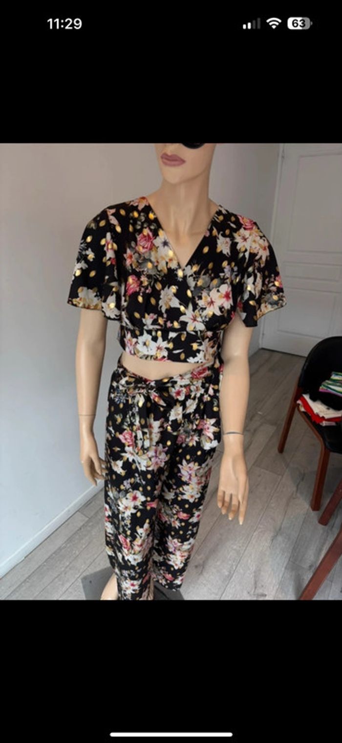 Ensemble fleuri New Collection – Neuf – Taille M – Été 2025 - photo numéro 11