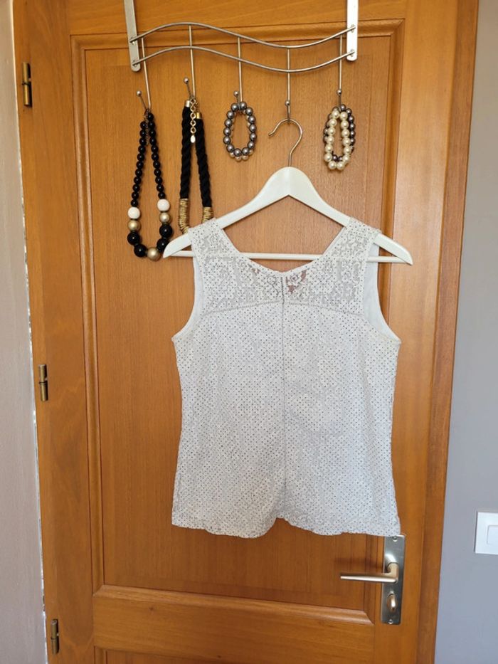 Haut dentelle habillé femme taille 38 - photo numéro 2