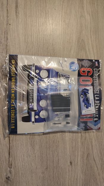 Fascicule complet scellé numéro 86 n°86 Renault R8 Gordini 1/8 1/8ème Eaglemoss Collections #D61