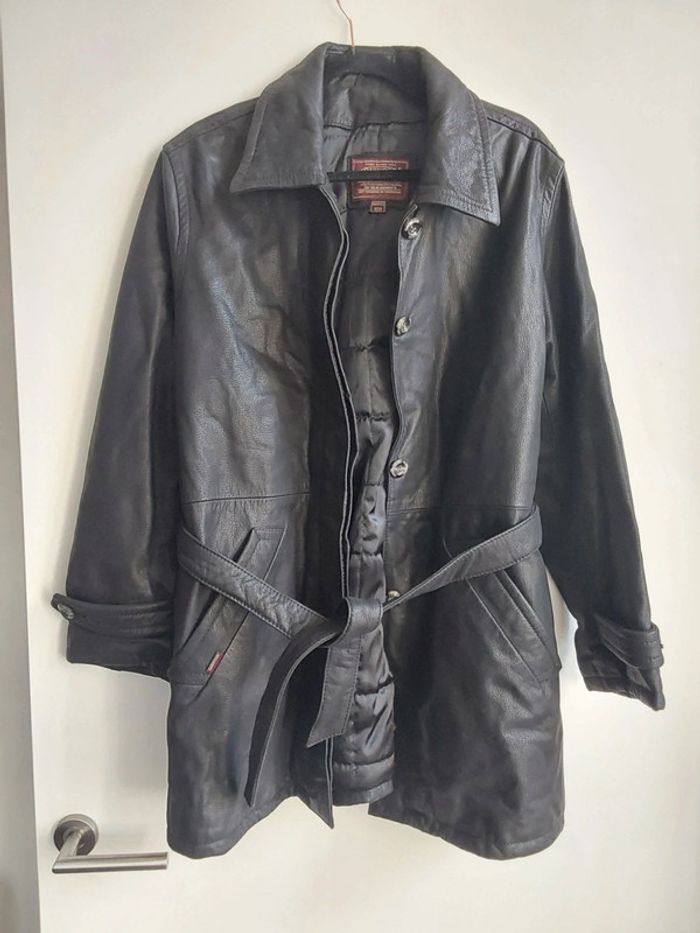 Manteau cuir Oakwood
