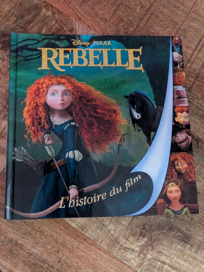 Livre Disney Rebelle