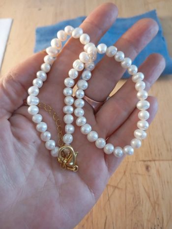 Superbe collier eau douce
