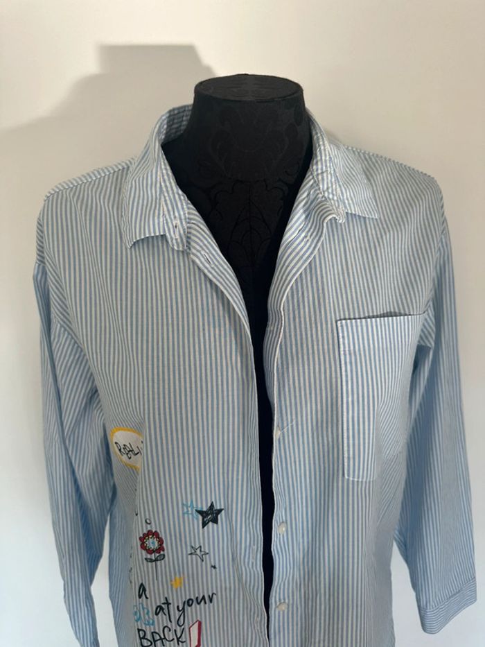 Chemise à rayures Zara - photo numéro 3