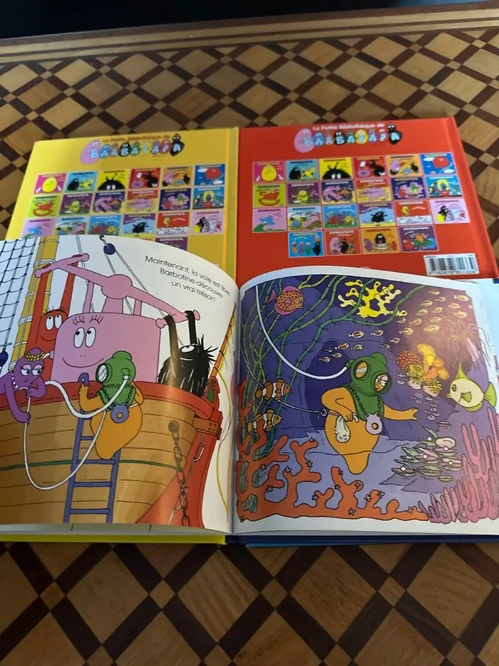 Lot de 4 livres Barbapapa - photo numéro 3