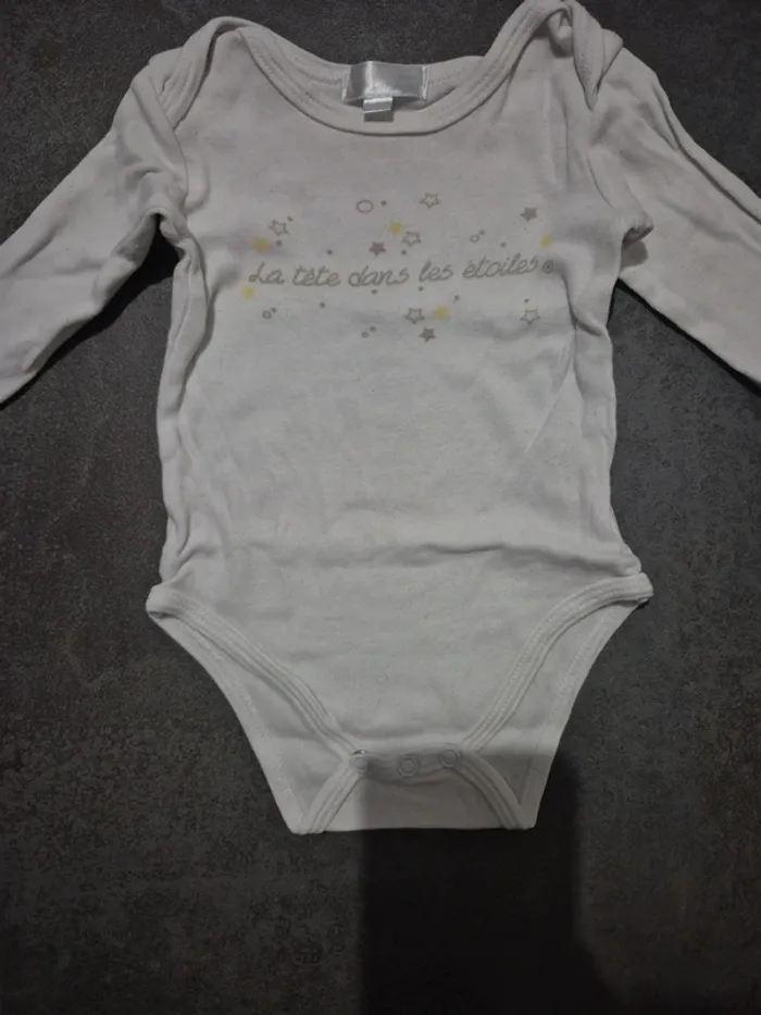 Lot bodies 6 mois bébé fille - photo numéro 6