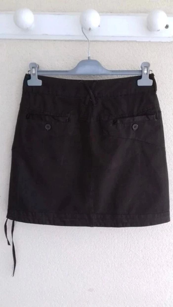 Jupe courte marron Creeks - photo numéro 2