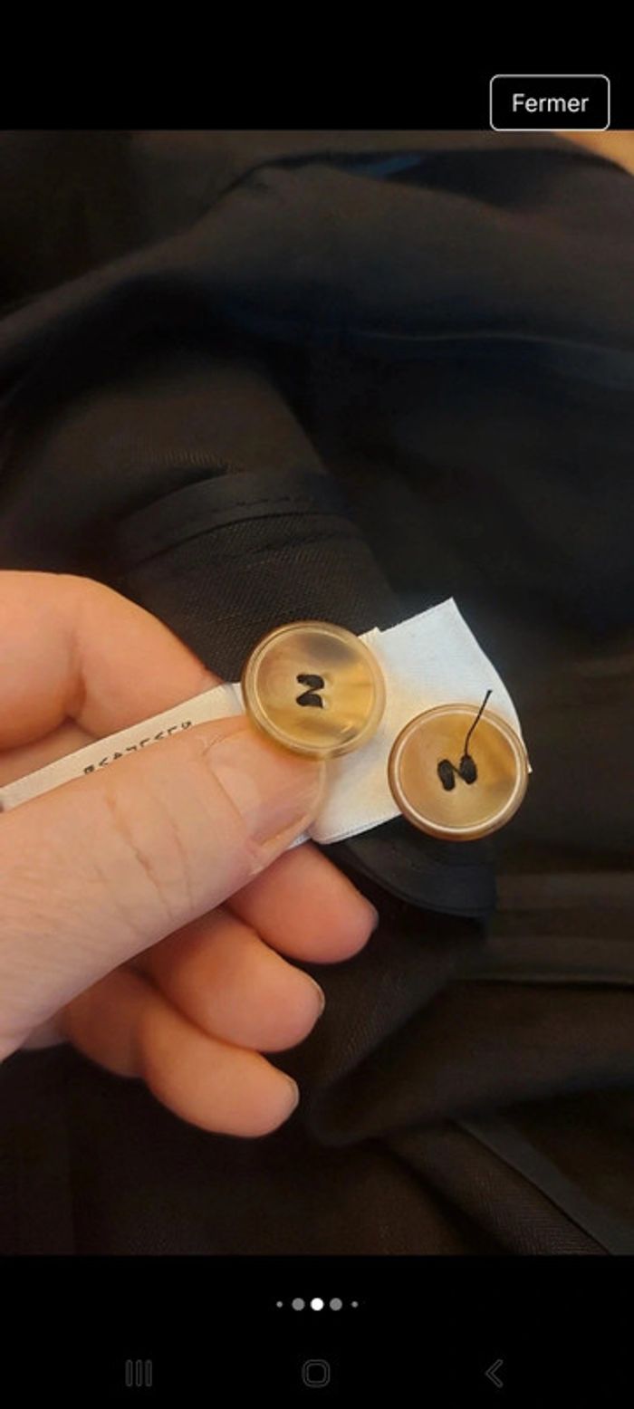 Blazer Apanage be/fr 40 en lin en parfait état - photo numéro 11