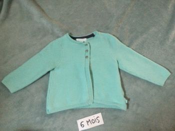 Gilet turquoise