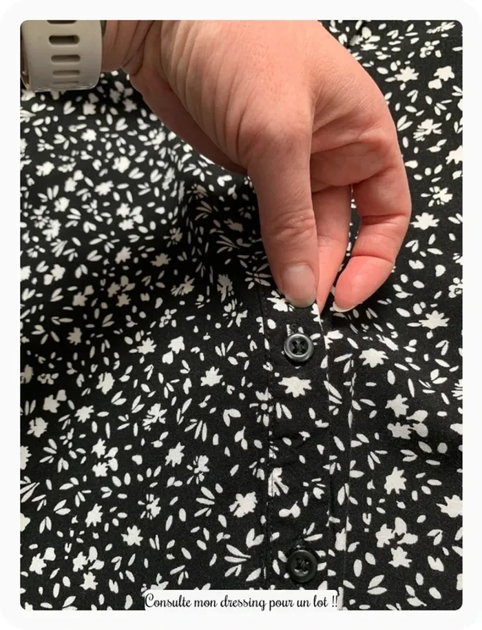 Robe Kiabi à motif fleuri - photo numéro 3