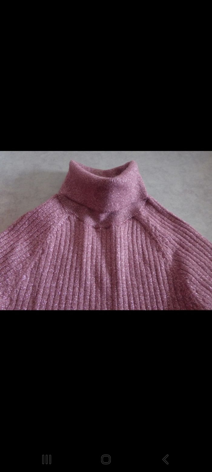 Pull chaussette rose pailleté Tape a l'oeil - 6 ans - photo numéro 3