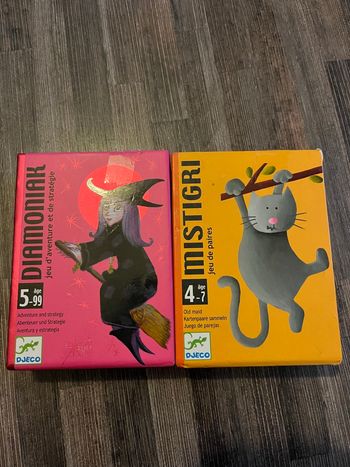 Diamoniak et mistigri Djeco jeux de société