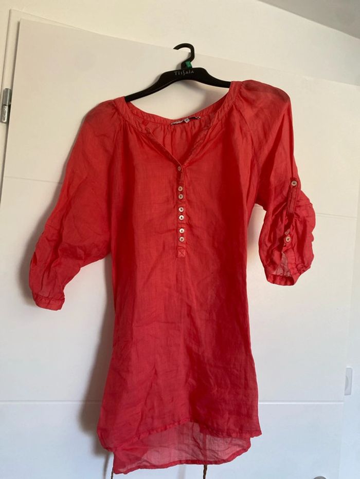 Chemisier corail