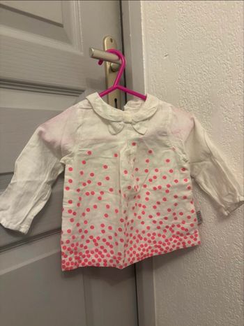 Blouse manches longues 6 mois 