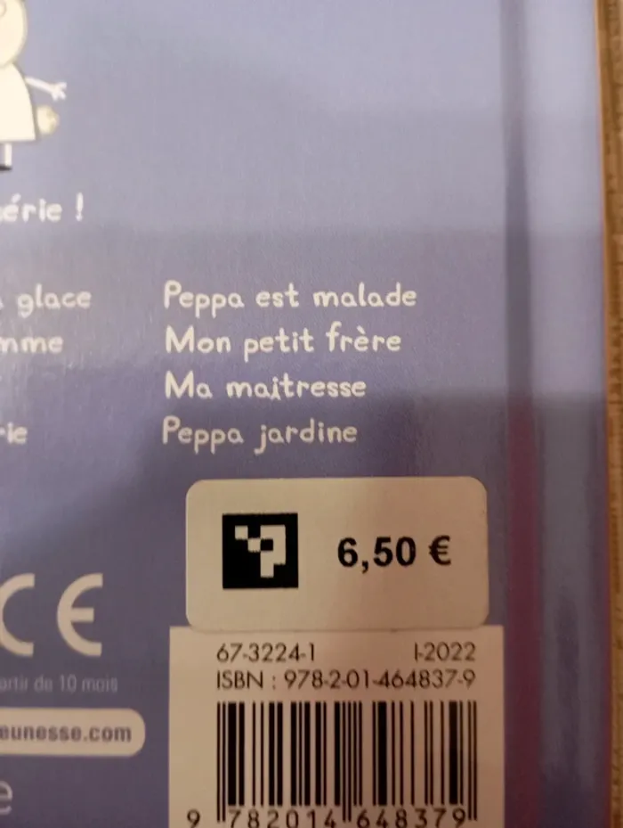 Livre Peppa pig neuf acheté en double ma fille l a déjà - photo numéro 3
