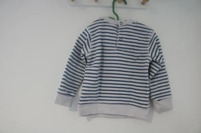 Ensemble haut Jean Bourget, pull Influx et pantalon Obaïbi 18 mois - photo numéro 13