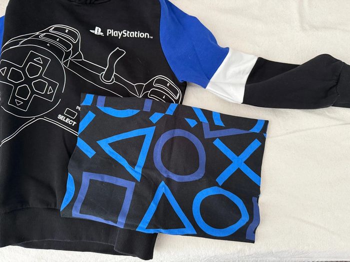 Sweat PlayStation + cache cou - photo numéro 4