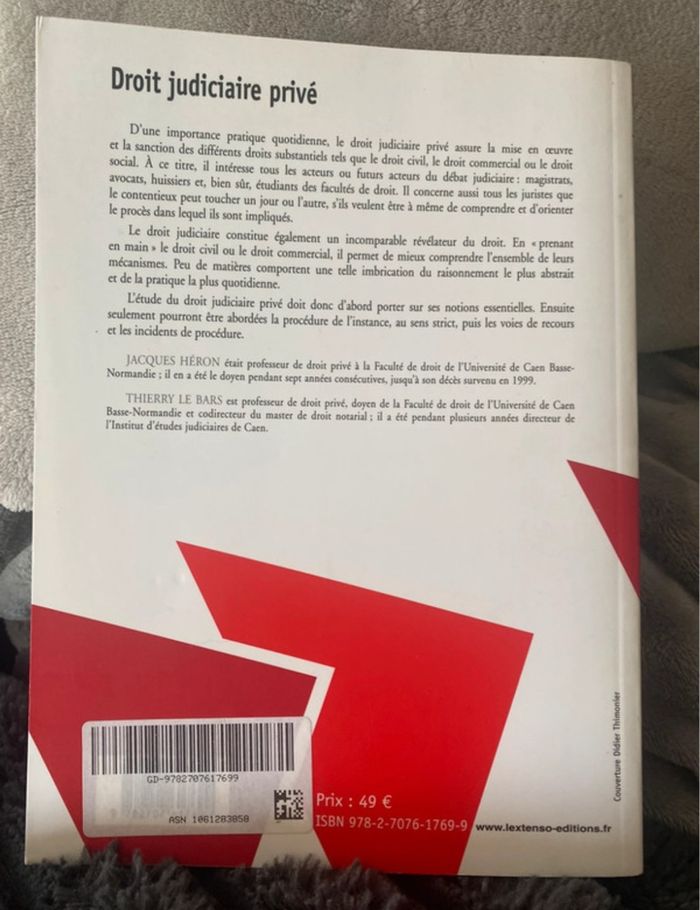 Droit judiciaire privé - photo numéro 3