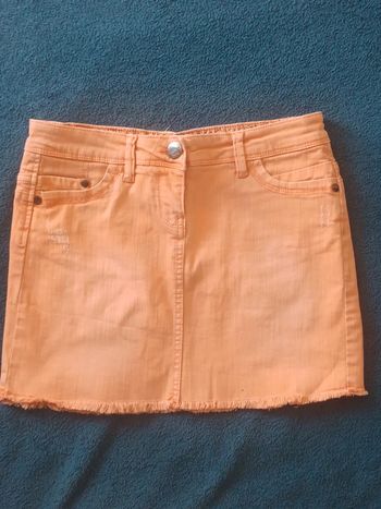 Mini jupe denim abricot taille 34 Creeks