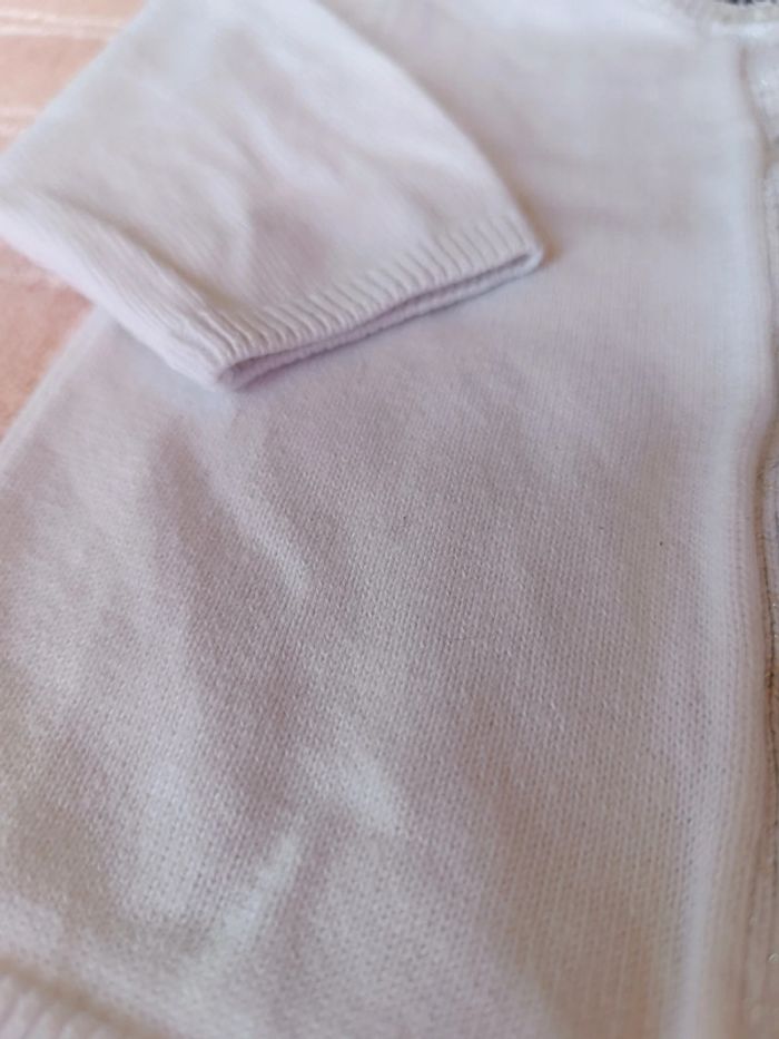 🔸Gilet Blanc - Kiabi 1 Mois🔸 - photo numéro 5