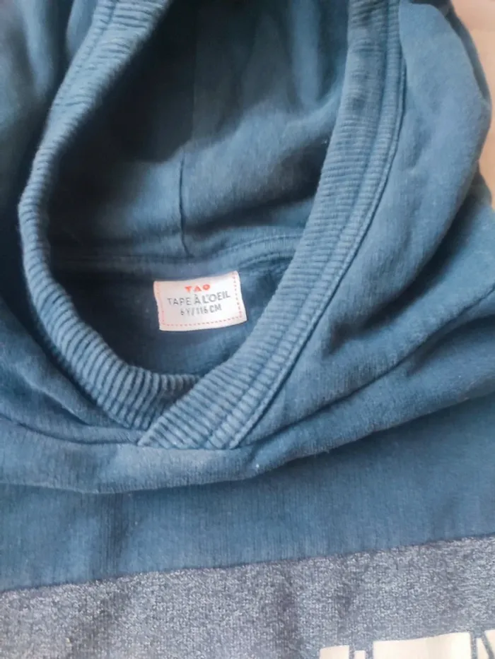Pull , sweat à capuche taille 6 ans Tape à l'oeil - photo numéro 2
