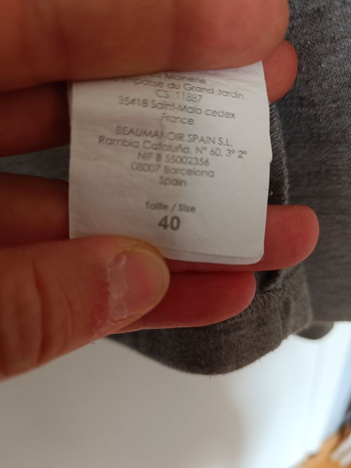 Veste grise - photo numéro 4
