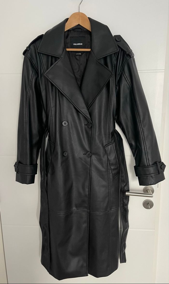 🖤 Manteau similicuir Pull&Bear 🖤 - photo numéro 4